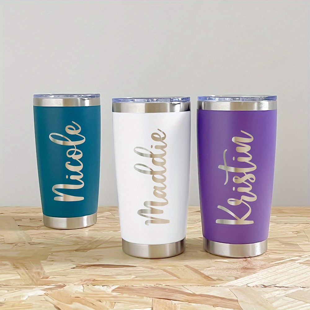 Coffee Equipment With Name - Personalized Name 20oz Stainless Steel Tumbler,