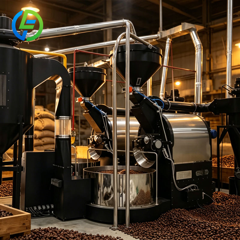 Coffee Equipment Manufacturers - Industrial Coffee Roasting and Grinding Line