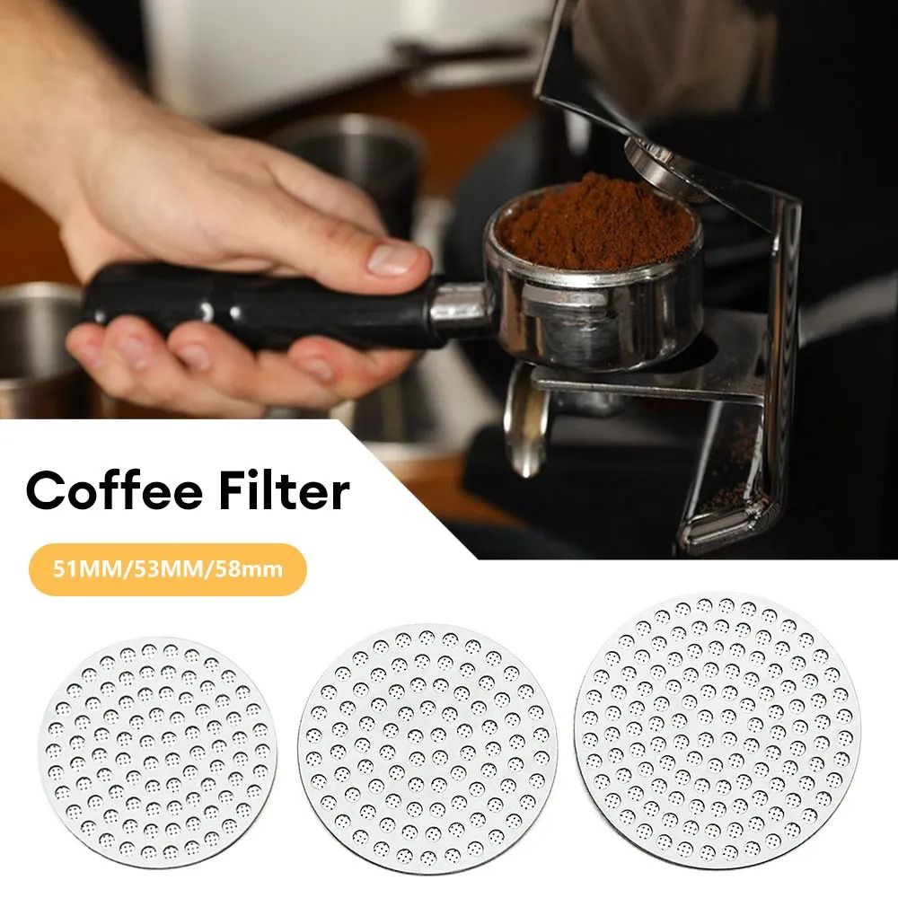 51/53/58mm Coffee Filter Scree - đánh giá và giá Puck Screen Mesh