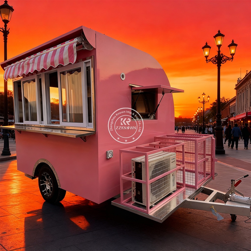 Outdoor Food Kiosk Foodtrailer - đánh giá và giá Coffee Equipment Manufacturers