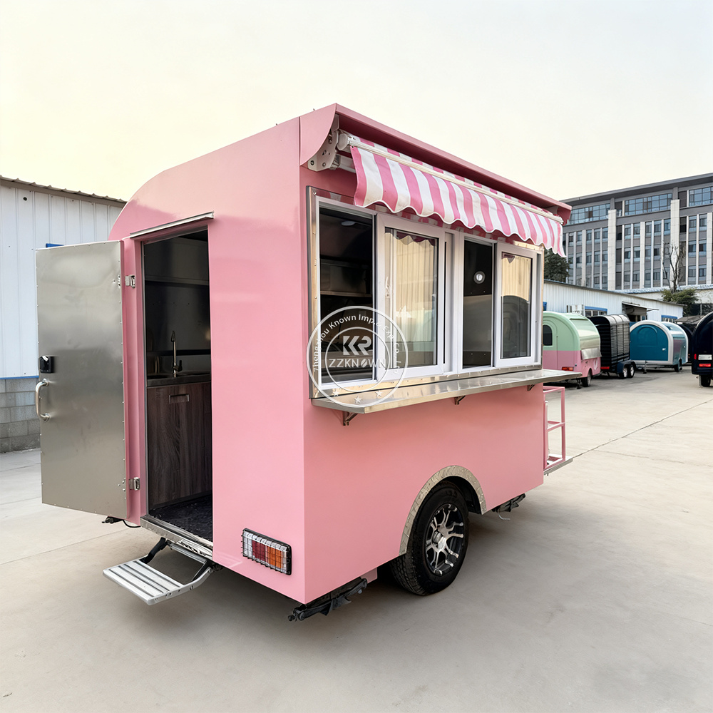 Outdoor Food Kiosk Foodtrailer - đánh giá và giá Coffee Equipment Manufacturers