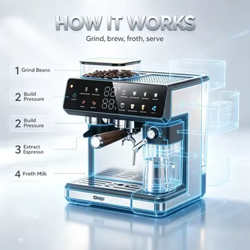 Lightweight Handheld Coffee Ma - đánh giá và giá Pressure Gauge Espresso