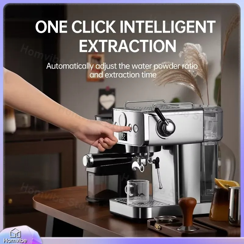20 Bar Semi Automatic Espresso - đánh giá và giá Pressure Gauge Espresso
