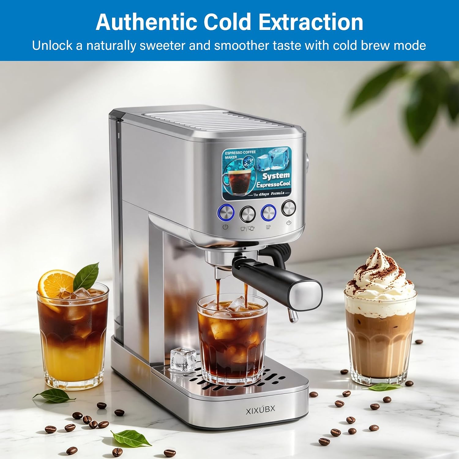 Cold Brew Espresso Maker with  - đánh giá và giá Pressure Gauge Espresso