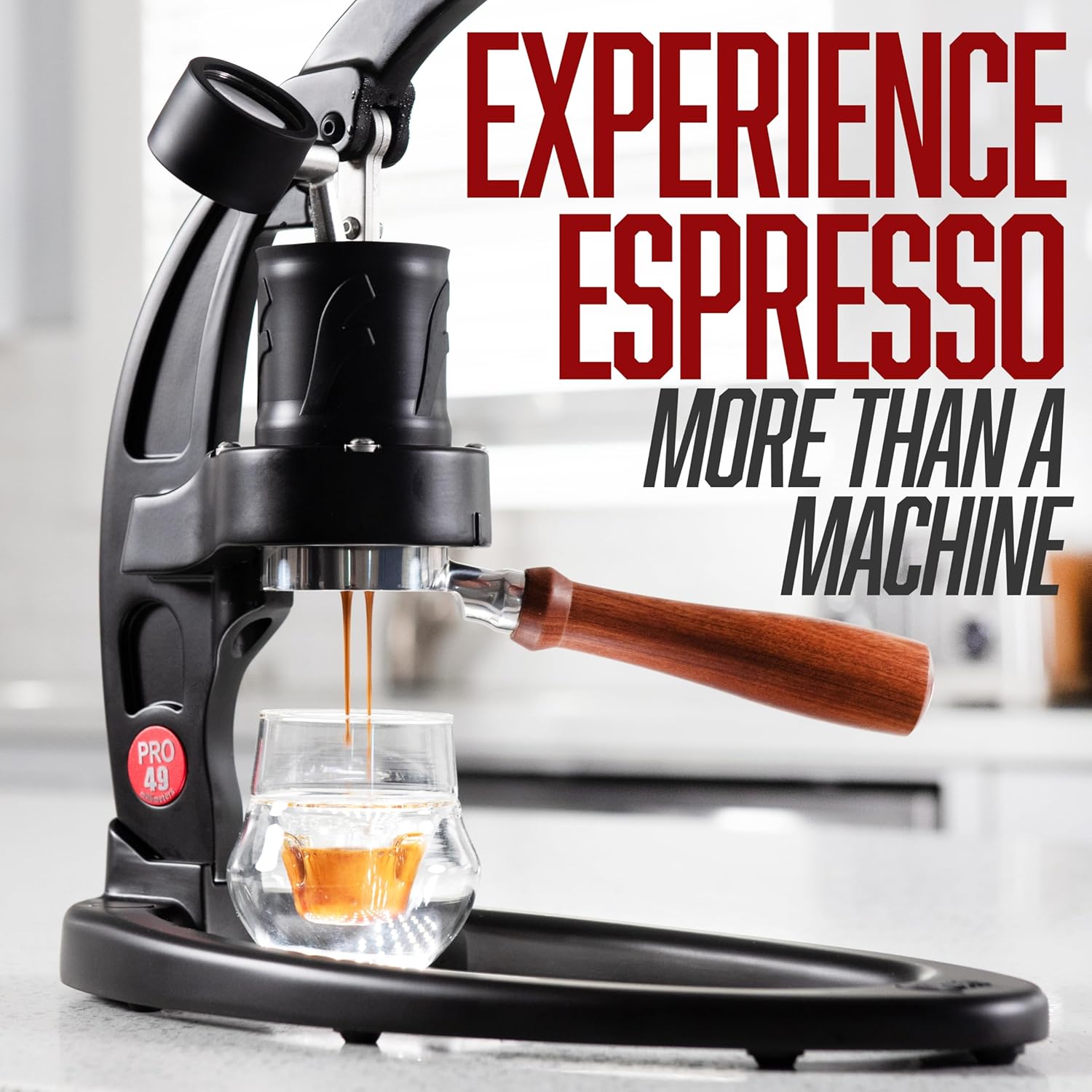 Manual 49mm Lever Espresso Mak - đánh giá và giá Pressure Gauge Espresso