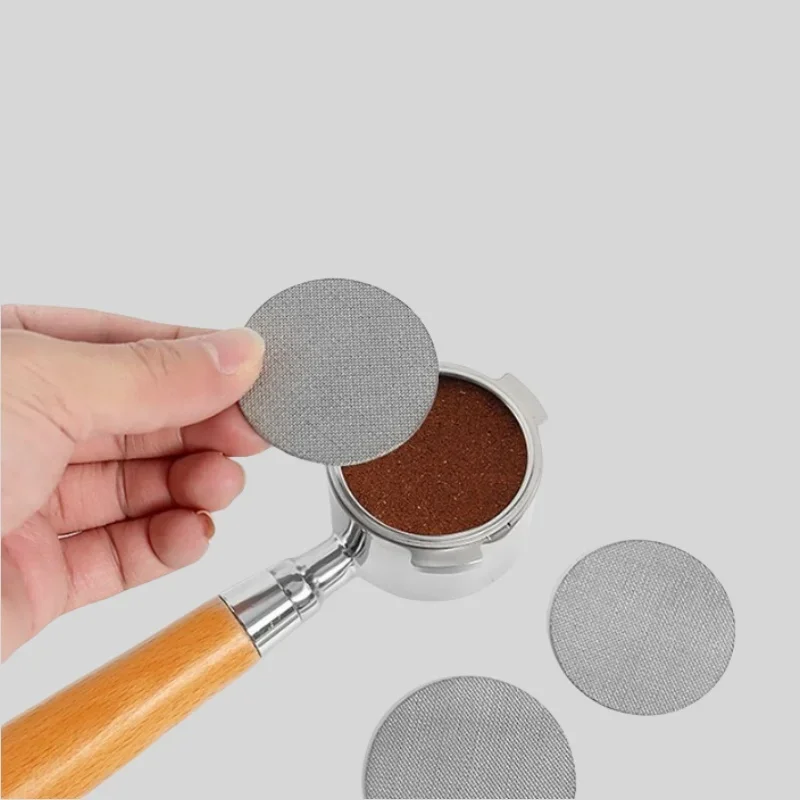 Reusable 51 53 58mm Coffee Puc - đánh giá và giá Puck Screen Mesh