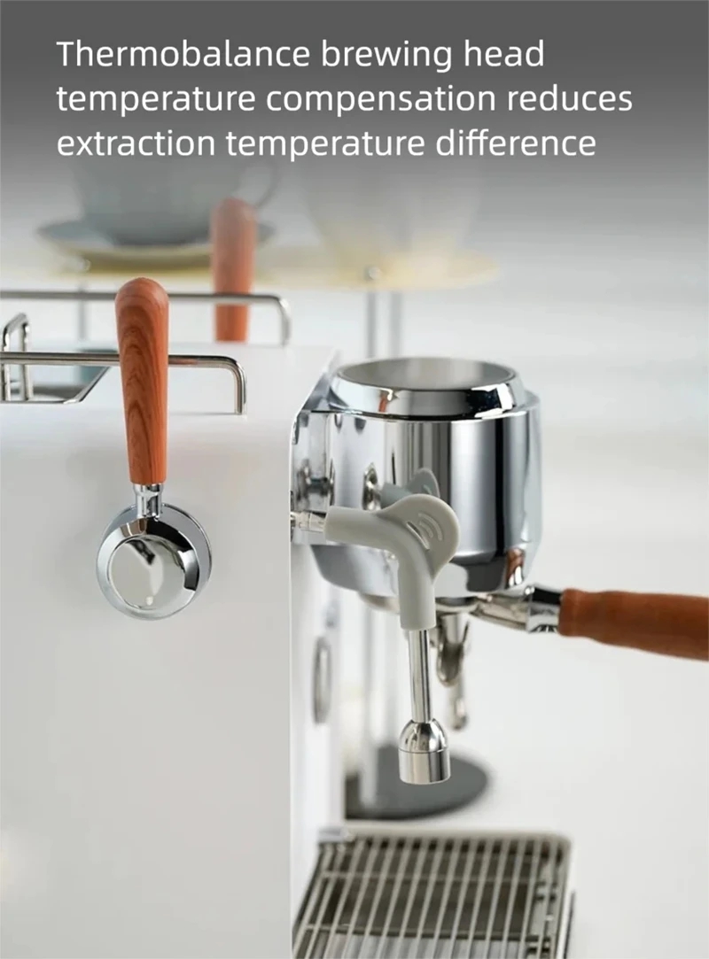 E101 58mm Espresso Machine wit - đánh giá và giá Pressure Gauge Espresso