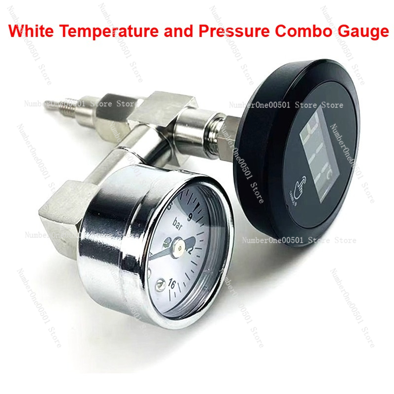E61 Semi-Automatic Espresso Ma - đánh giá và giá Pressure Gauge Espresso