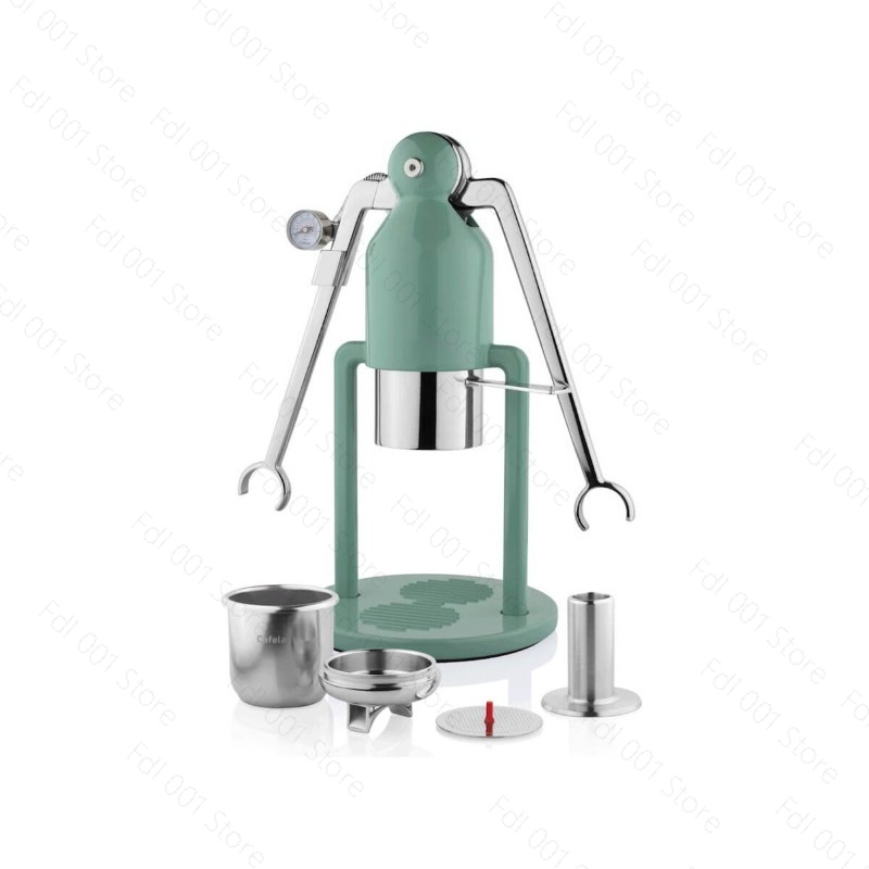 Hand Press Coffee Robot Unplug - đánh giá và giá Pressure Gauge Espresso