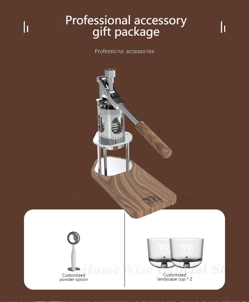 LXCHAN WS/WS1 Portable Manual  - đánh giá và giá Pressure Gauge Espresso