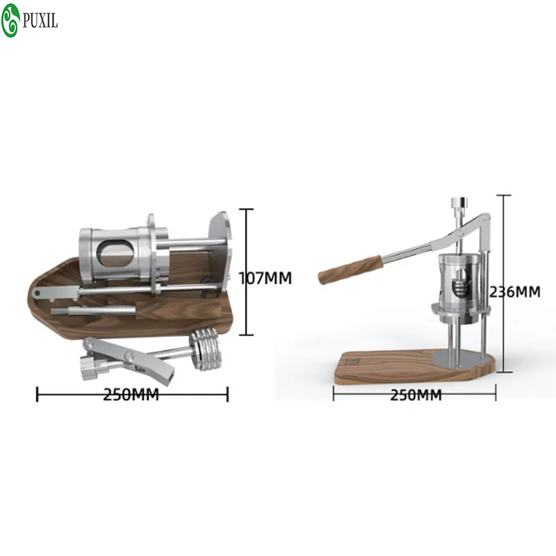 New Mini 6-9Bar Manual Espress - đánh giá và giá Pressure Gauge Espresso
