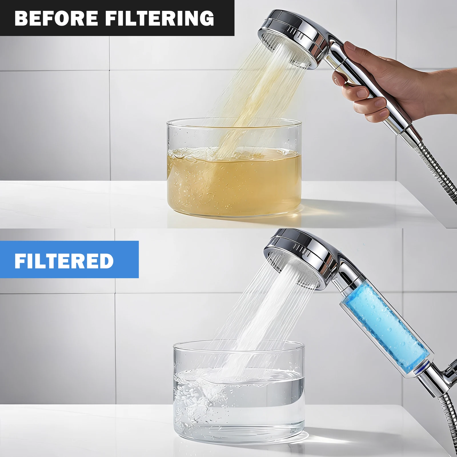 20Pcs Shower Head Filter PP Co - đánh giá và giá Water Filter Cartridge